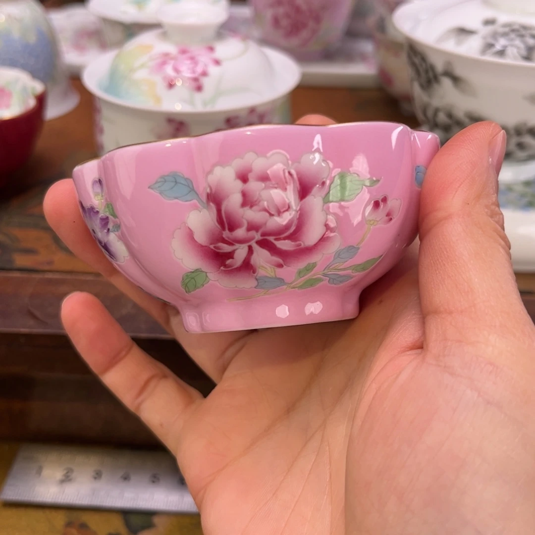 景德镇纯手绘陶瓷茶具