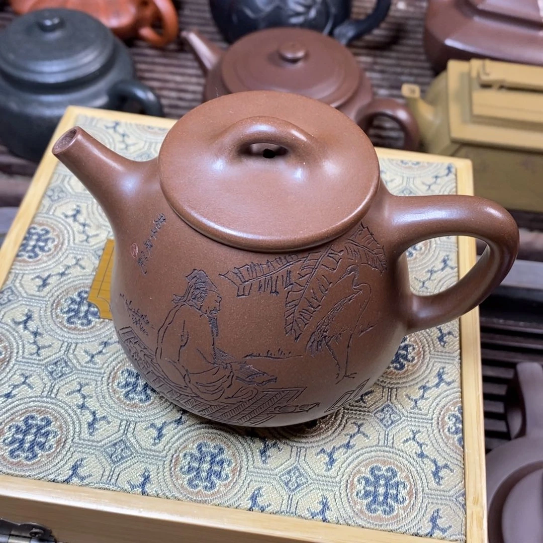 茶壶紫砂?****㵘孤品处理价309