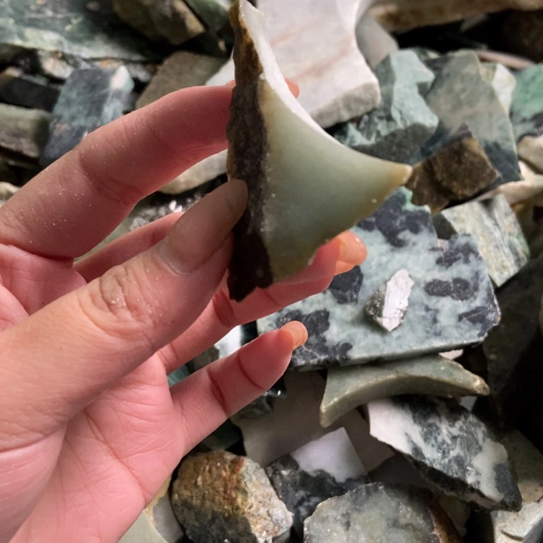 翡翠未镶嵌挂件天然翡翠