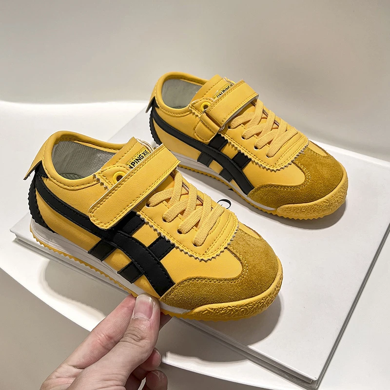 运动鞋2025夏季新款男童低帮休闲透气网鞋女童德训软底宝宝鞋