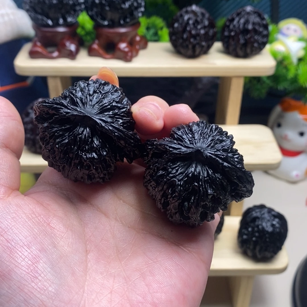 空***白吊坠文玩核桃地闷楼子40