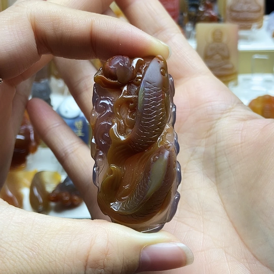 拾***囍玛瑙/玉髓未镶嵌颈饰