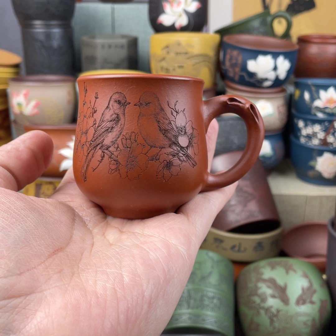 紫砂茶杯紫砂茶杯