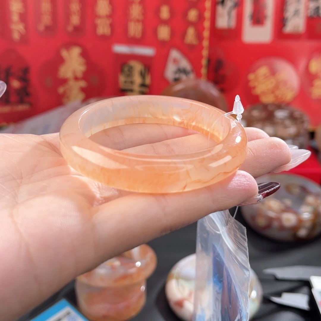 石英质玉手镯未镶嵌十****睛49.7