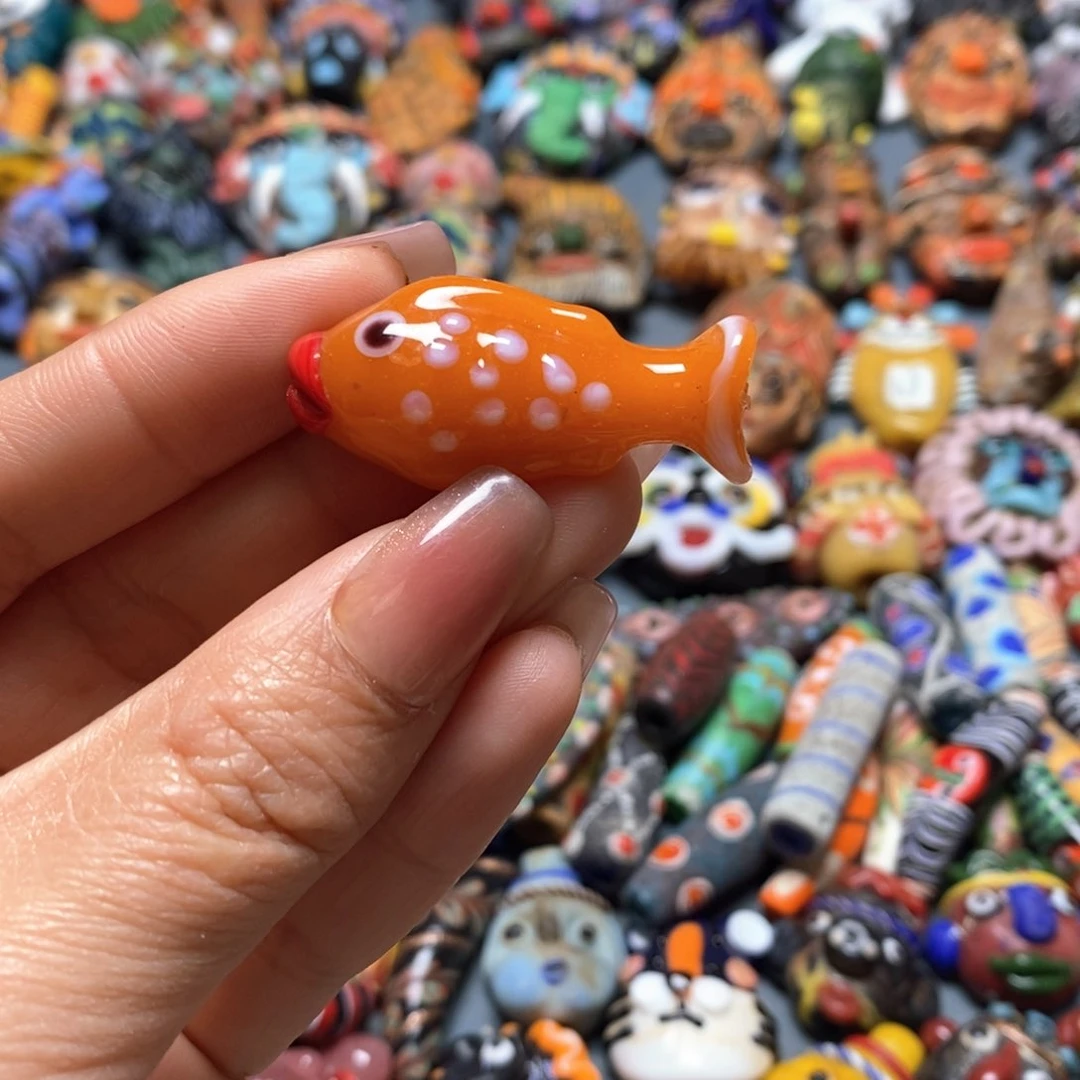 琉璃颈饰印度尼西亚小鱼