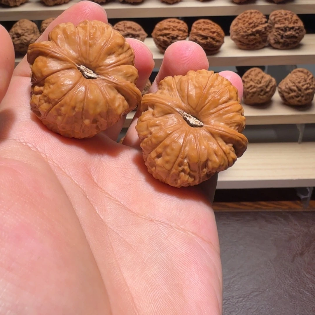 叁柒文玩南瓜墩41尺全品