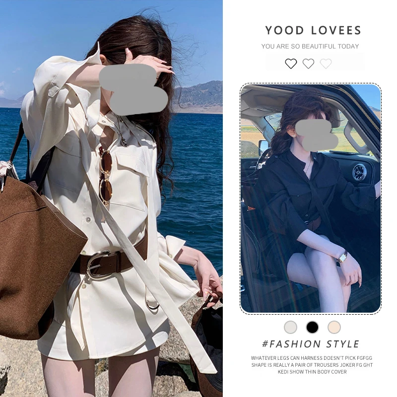 法式气质高级感2025新款收腰绝美衬衫显瘦高腰短裤时尚两件套女装