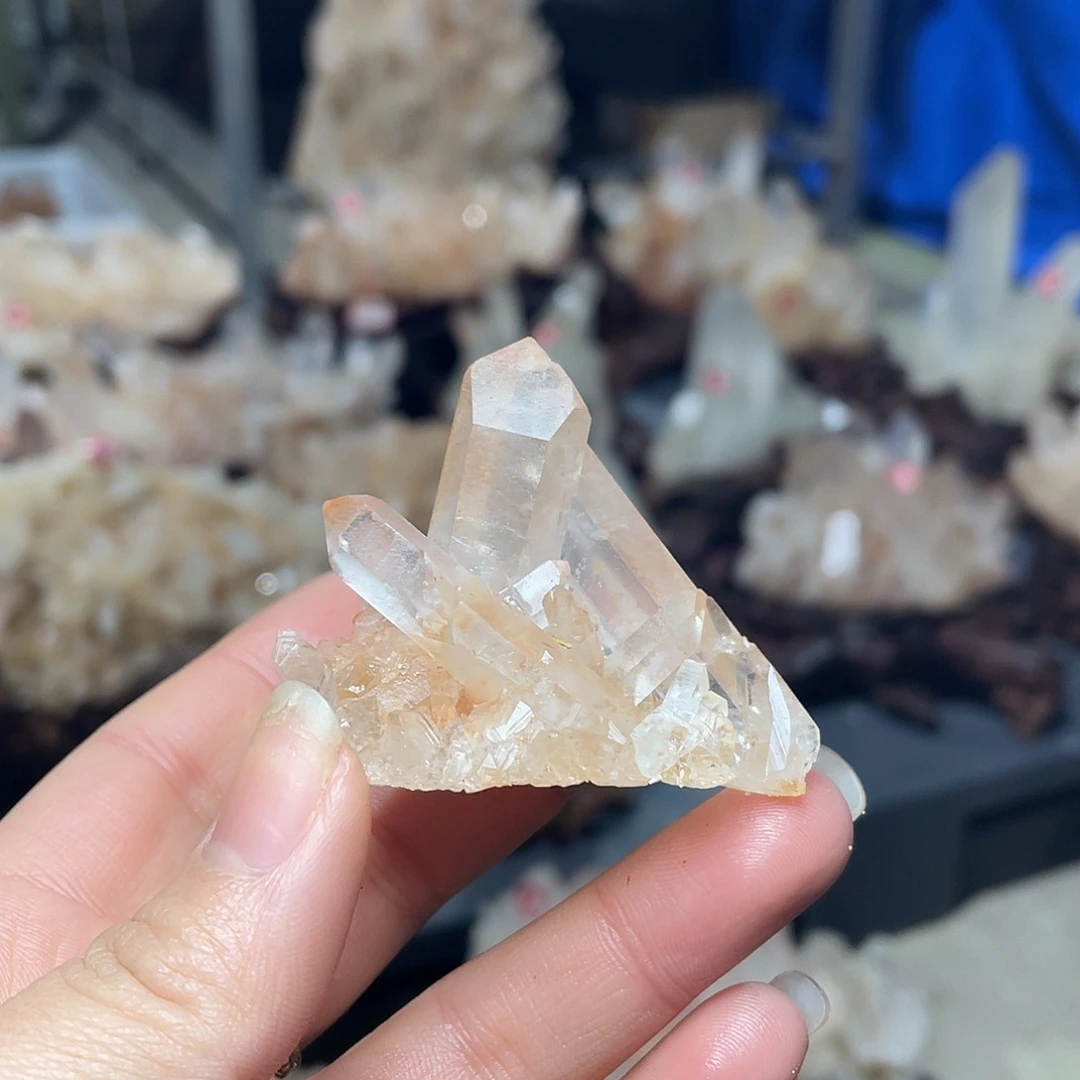 哐***棒水晶银S925镶嵌珠宝半成品