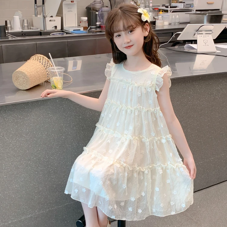 女童连衣裙2025新款夏装儿童网红洋气超好看公主裙夏季小女孩裙子