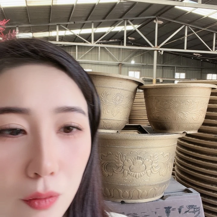 圆60口径花盆一个