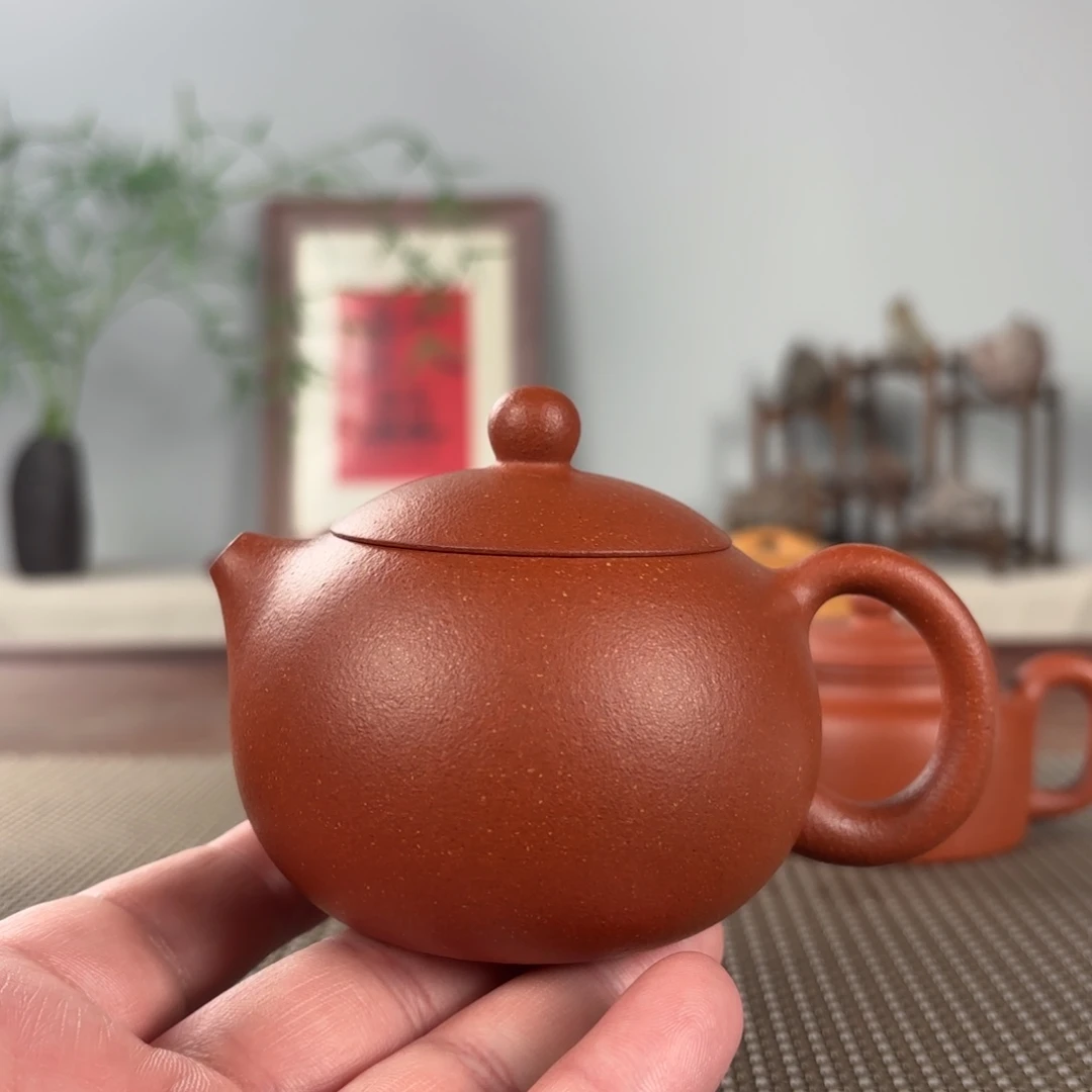 高***客茶壶紫砂黄龙山原矿紫砂壶
