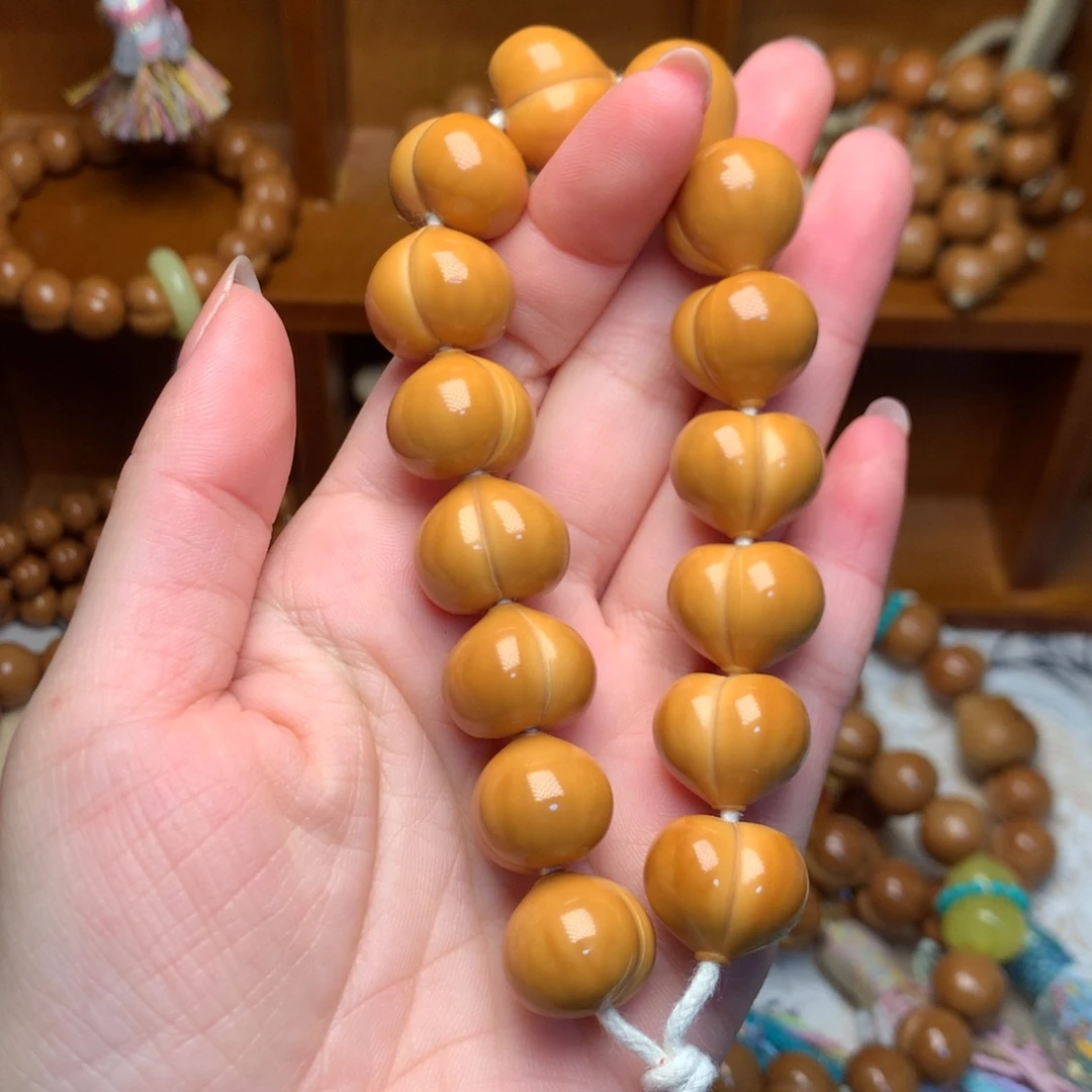 猴头核桃吊坠16高定屁桃手持素