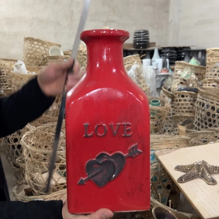 摆件高35口8公分微瑕捡漏做旧款