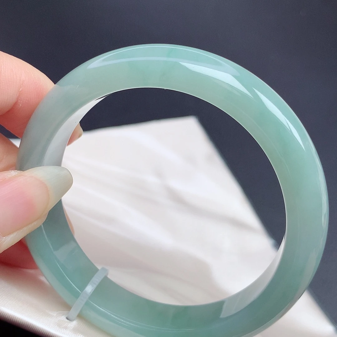 未镶嵌手镯翡翠56.3圈口