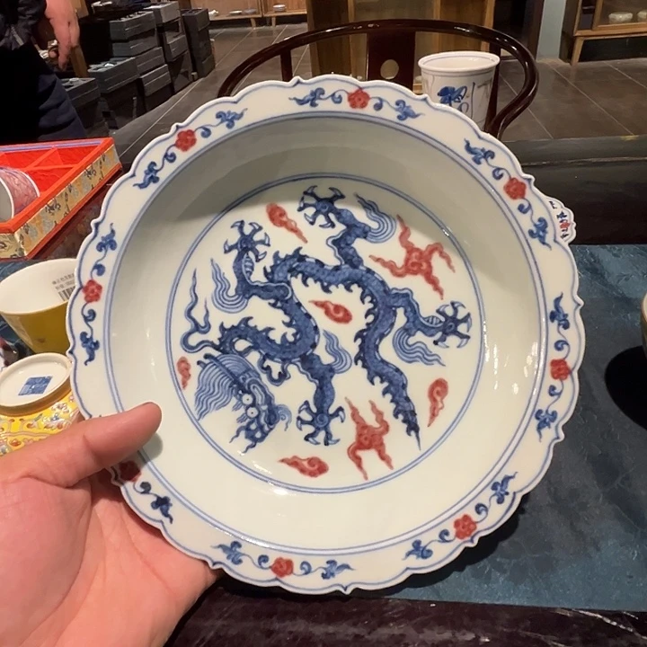 景德镇陶瓷手工手绘