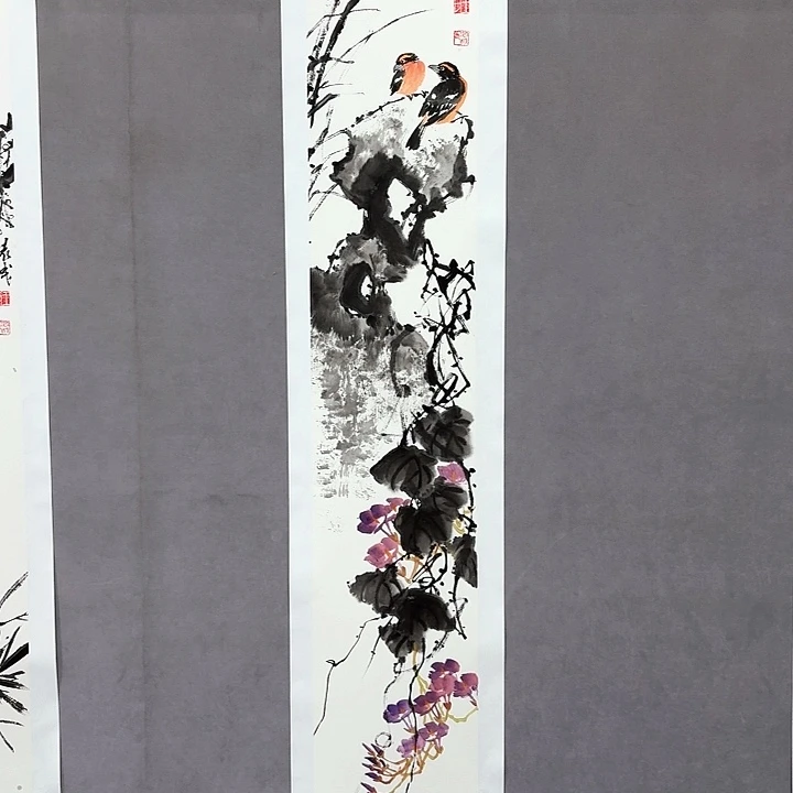 国画亲笔手绘放心去藏