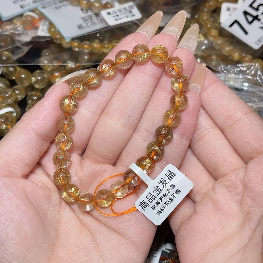 未镶嵌手串发晶M****g卡8➕