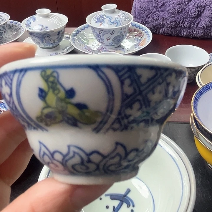 摆件景德镇陶瓷茶具摆件日用瓷37