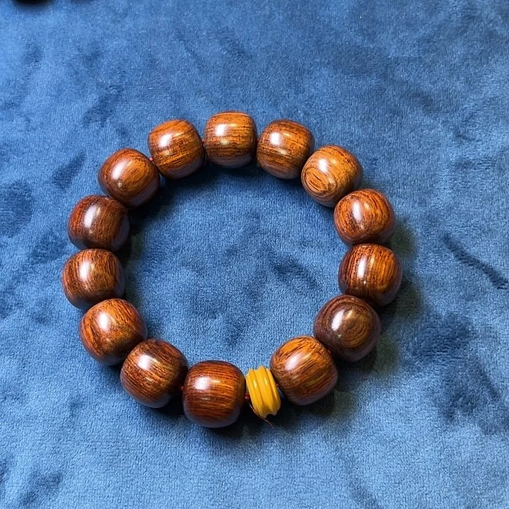 黄花梨/降香黄檀手串/手链1.5老型老油梨五号