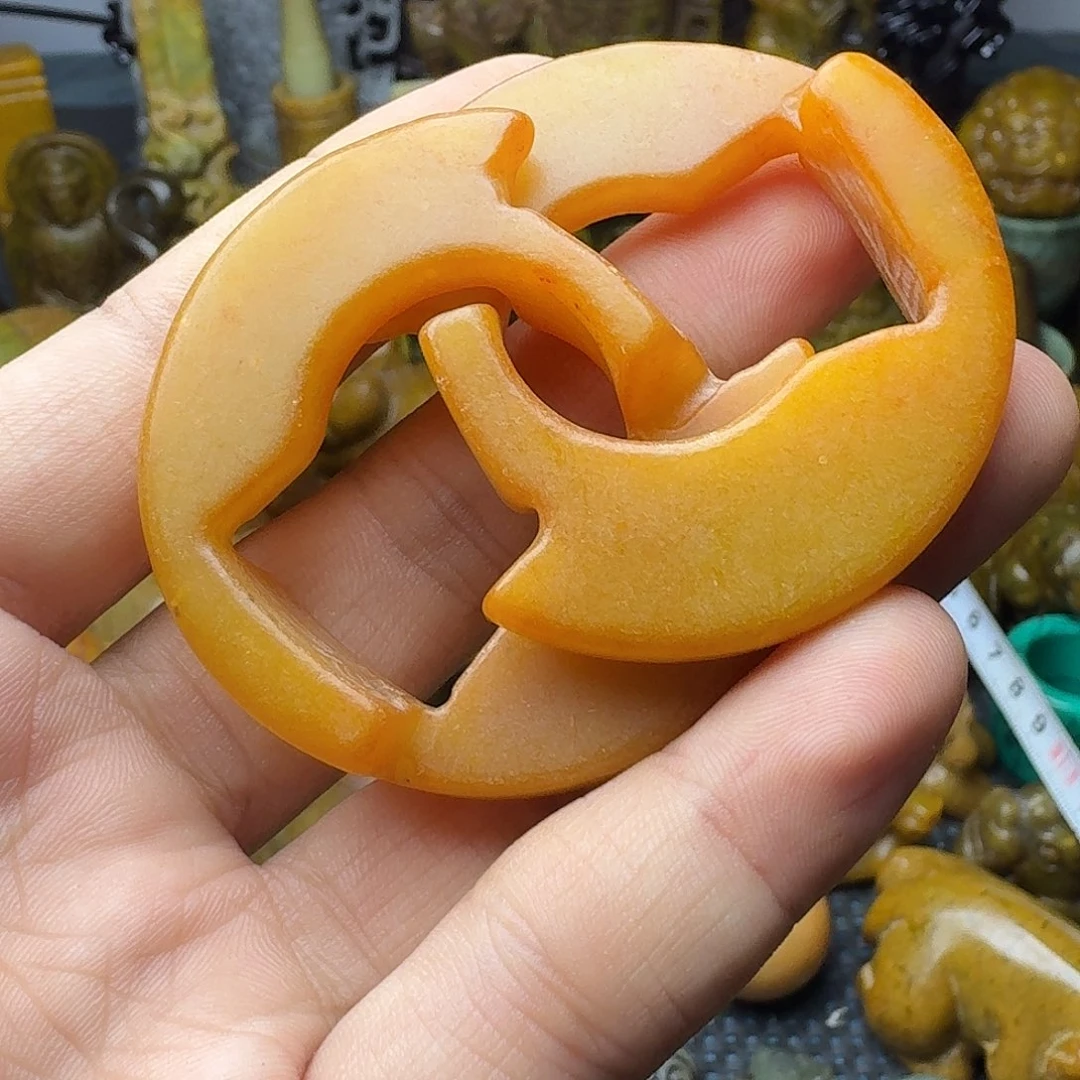 白玉菩提吊坠。。。