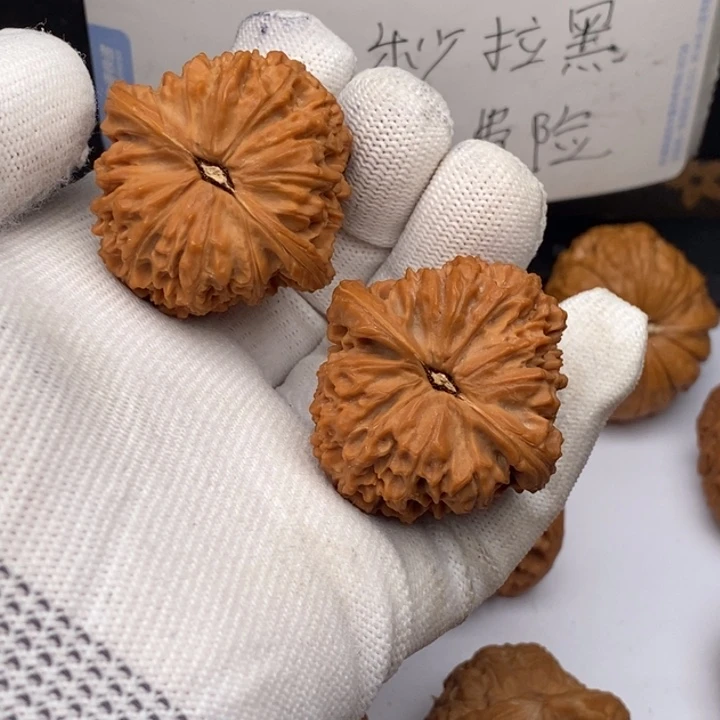 把件文玩核桃球形南疆石41