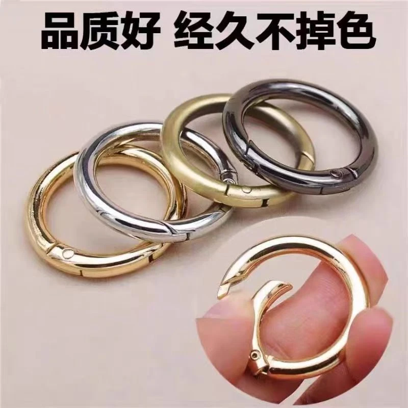 K351-K400 金属环弹簧扣单肩斜挎女包（微瑕）