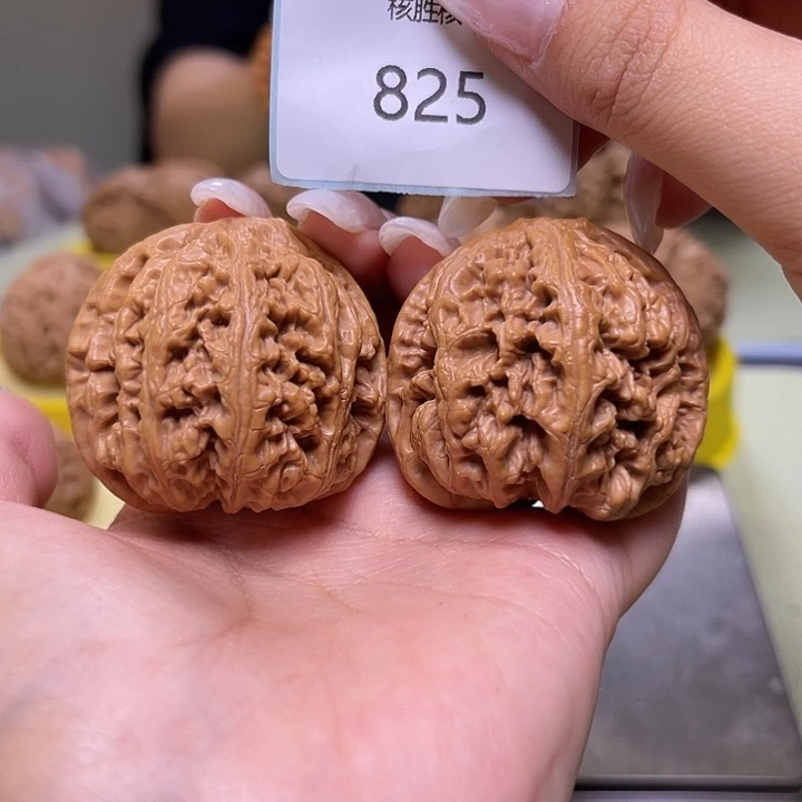 文玩核桃把件球筋42.825