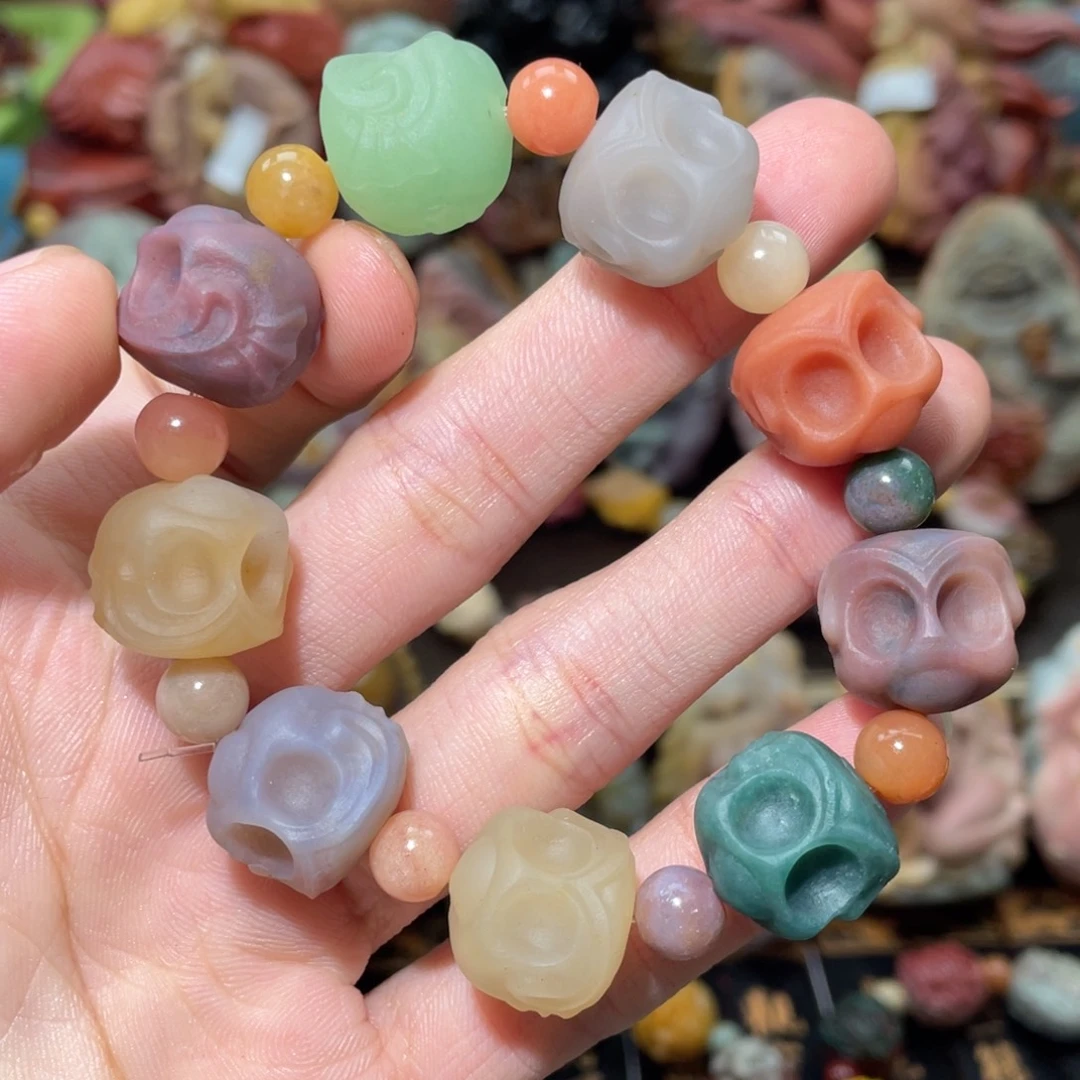 石英质玉未镶嵌手链