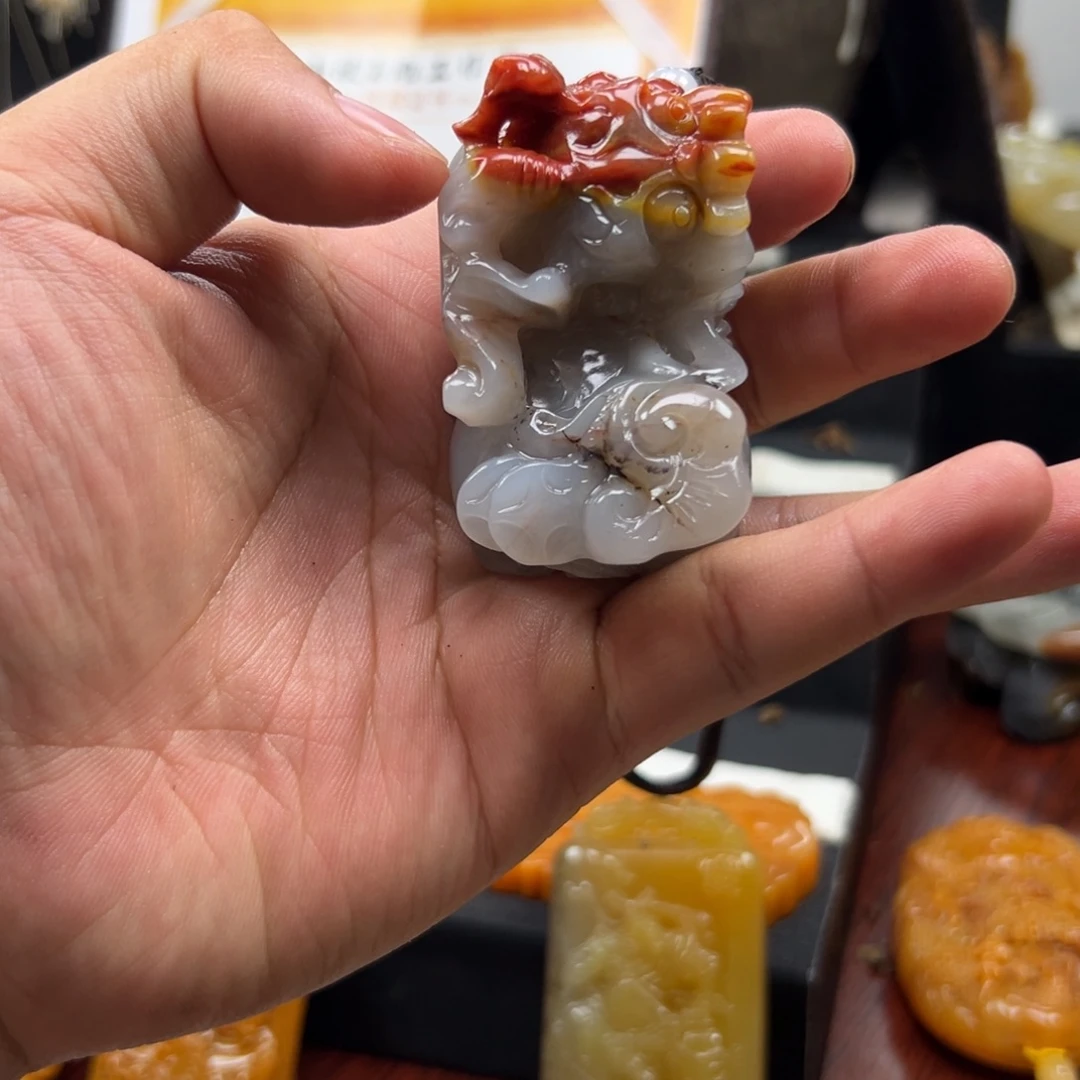 石英质玉（黄龙玉）未镶嵌多样性发货，发其一