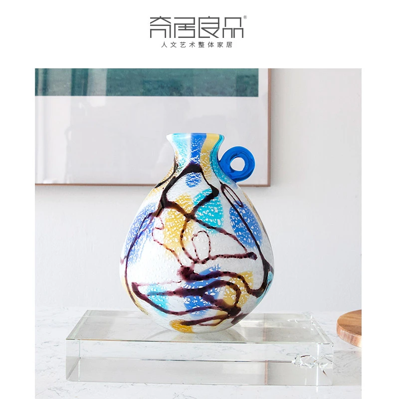 【奇居】艺术大师尹干老师琉璃瓶LSV-361