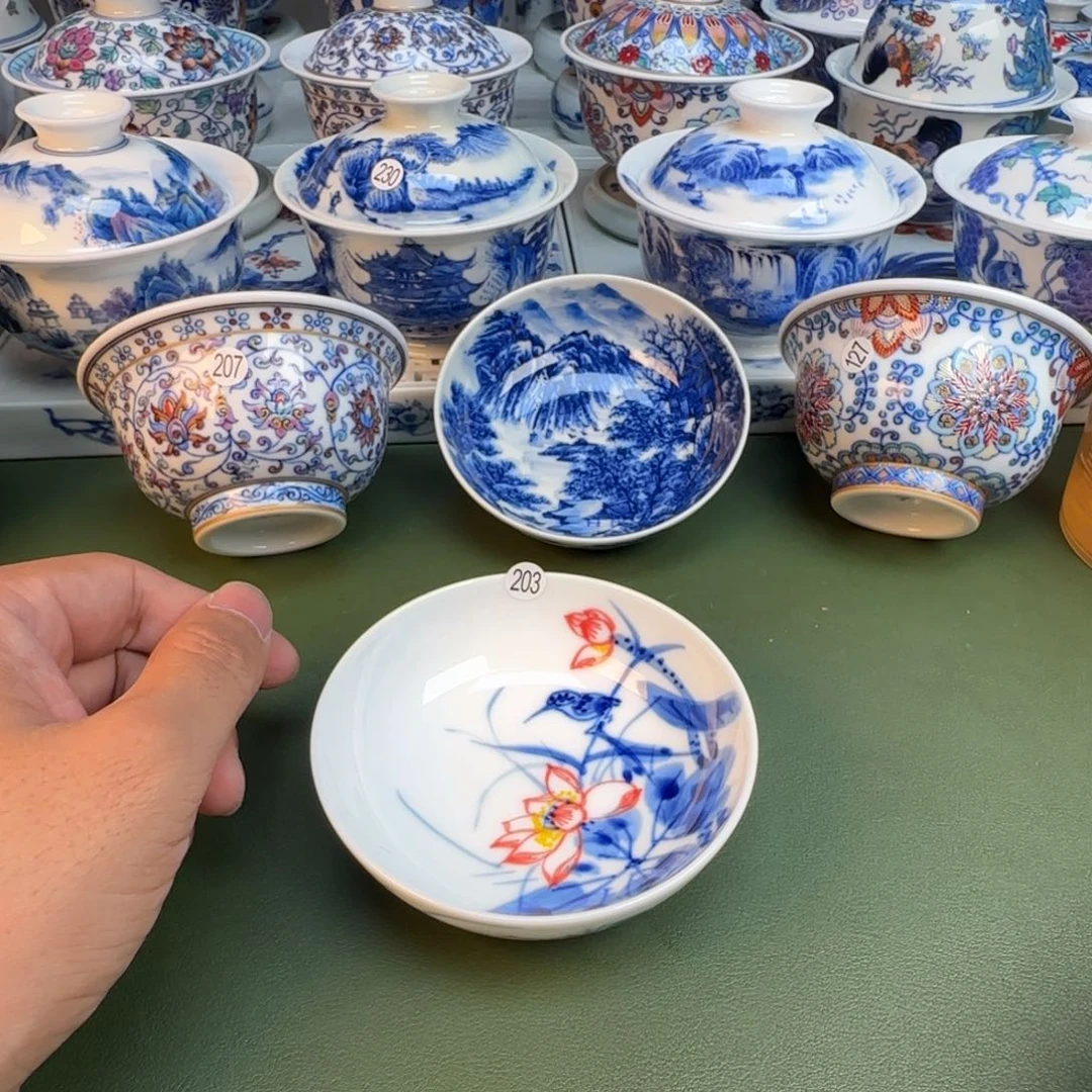 纯手工纯手绘茶具203