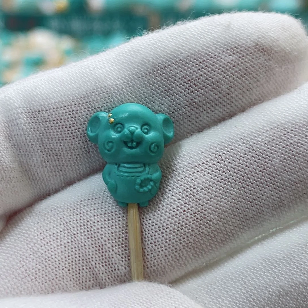 绿松石珠宝奇石未镶嵌