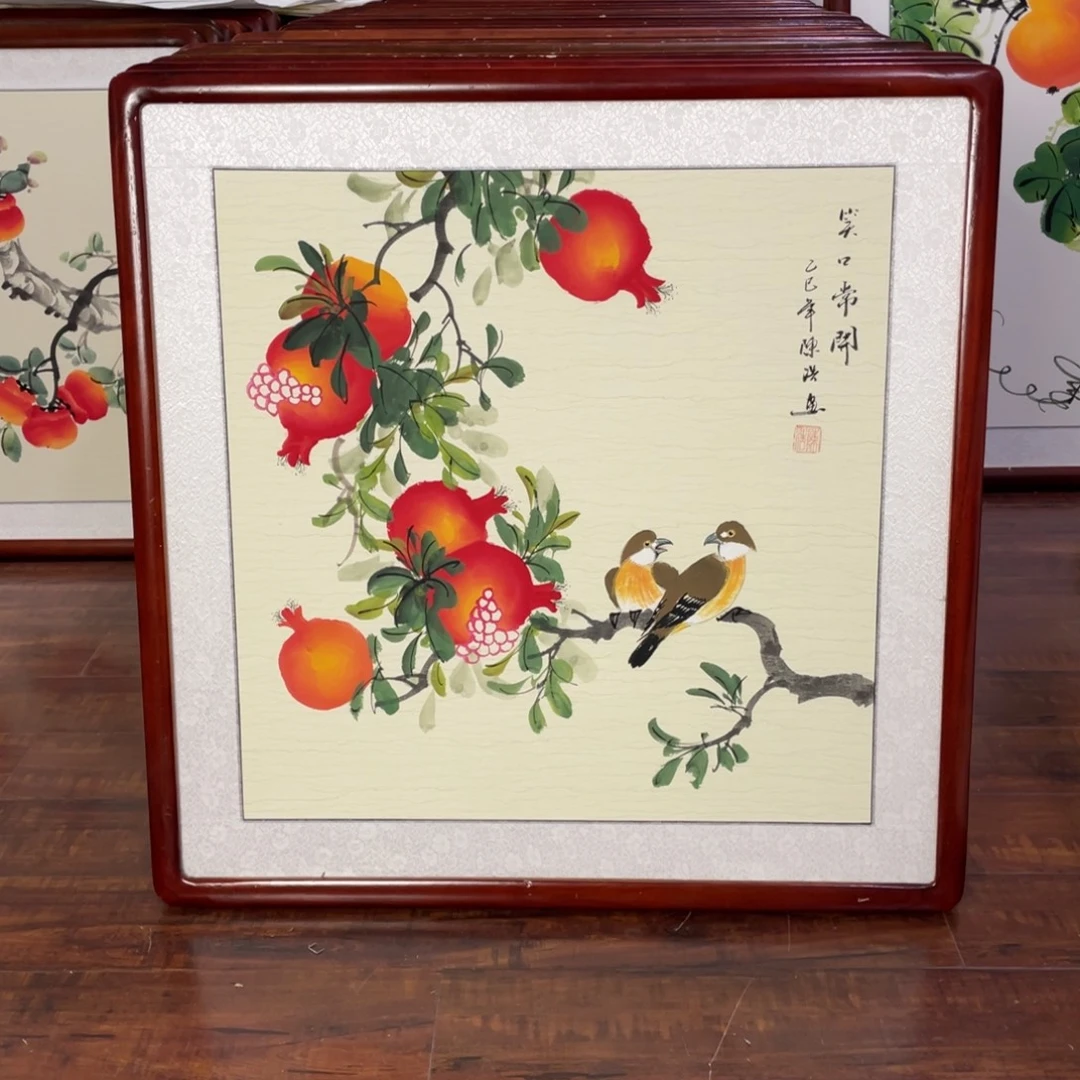 国画带框尺寸63*63厘米