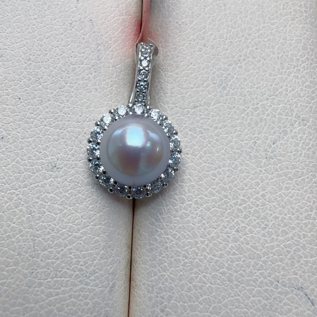 海水珍珠颈饰银S925镶嵌@@yd011