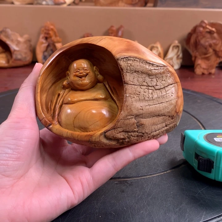 柏木（崖柏）根雕摆件