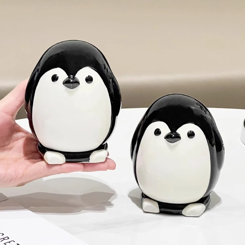 陶瓷牙签盒家用高档牙签筒剔牙线罐个性创意轻奢高颜值棉签收纳盒