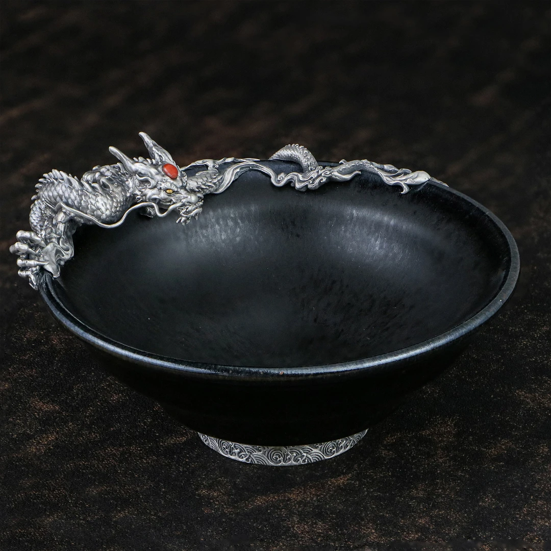 境秋 巨龙大建盏主人杯