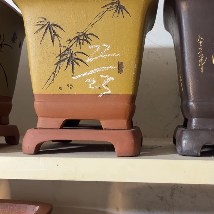 紫砂花盆紫砂花盆