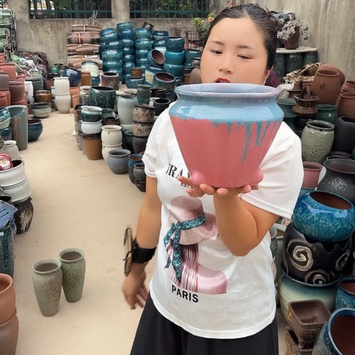 口20高20瑕疵一个盆子。