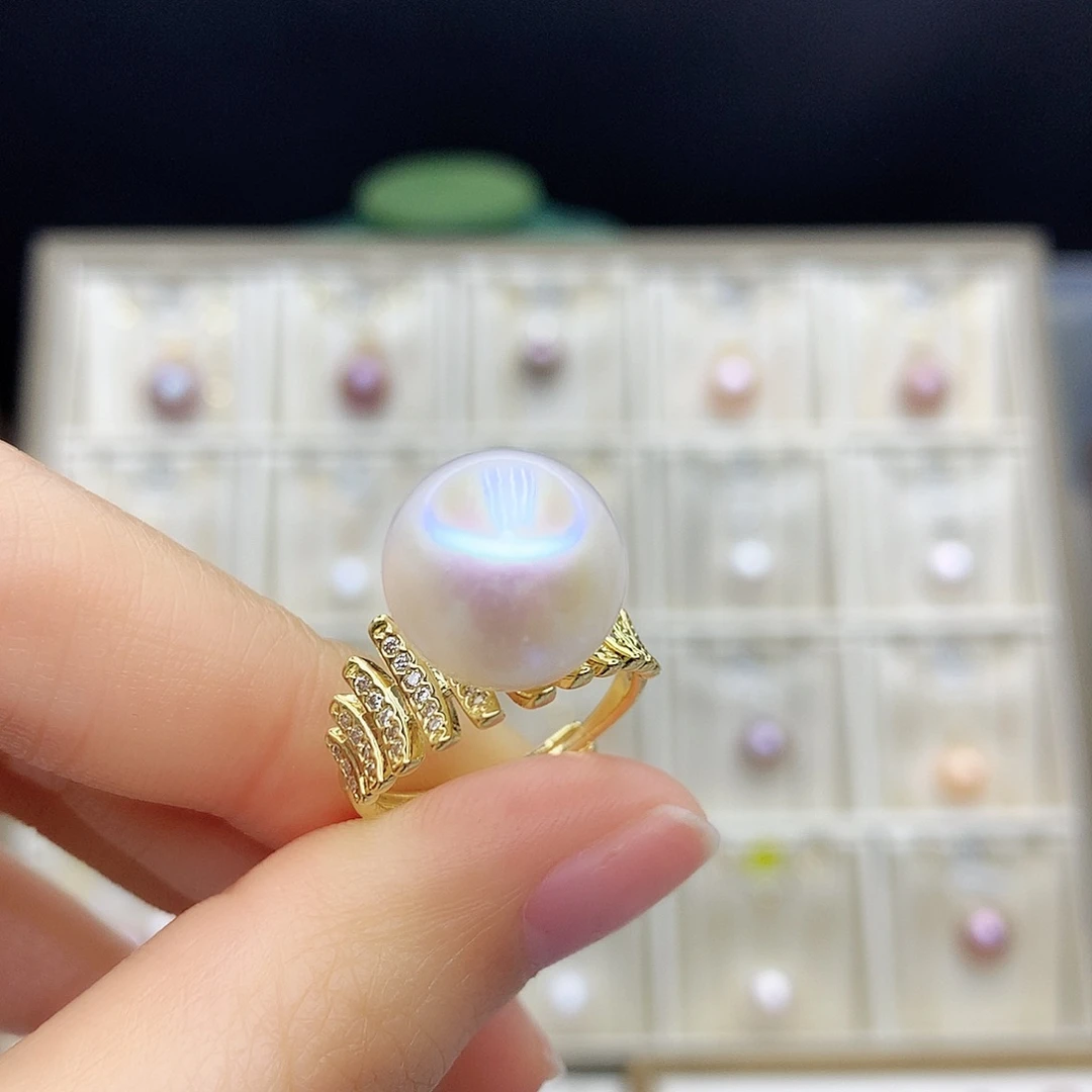 淡水珍珠颈饰合金