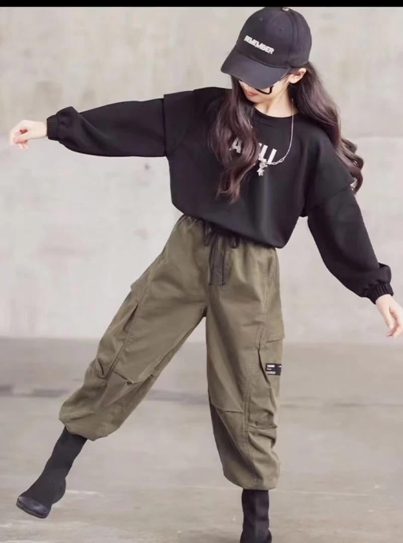 工装裤120-160男女同款