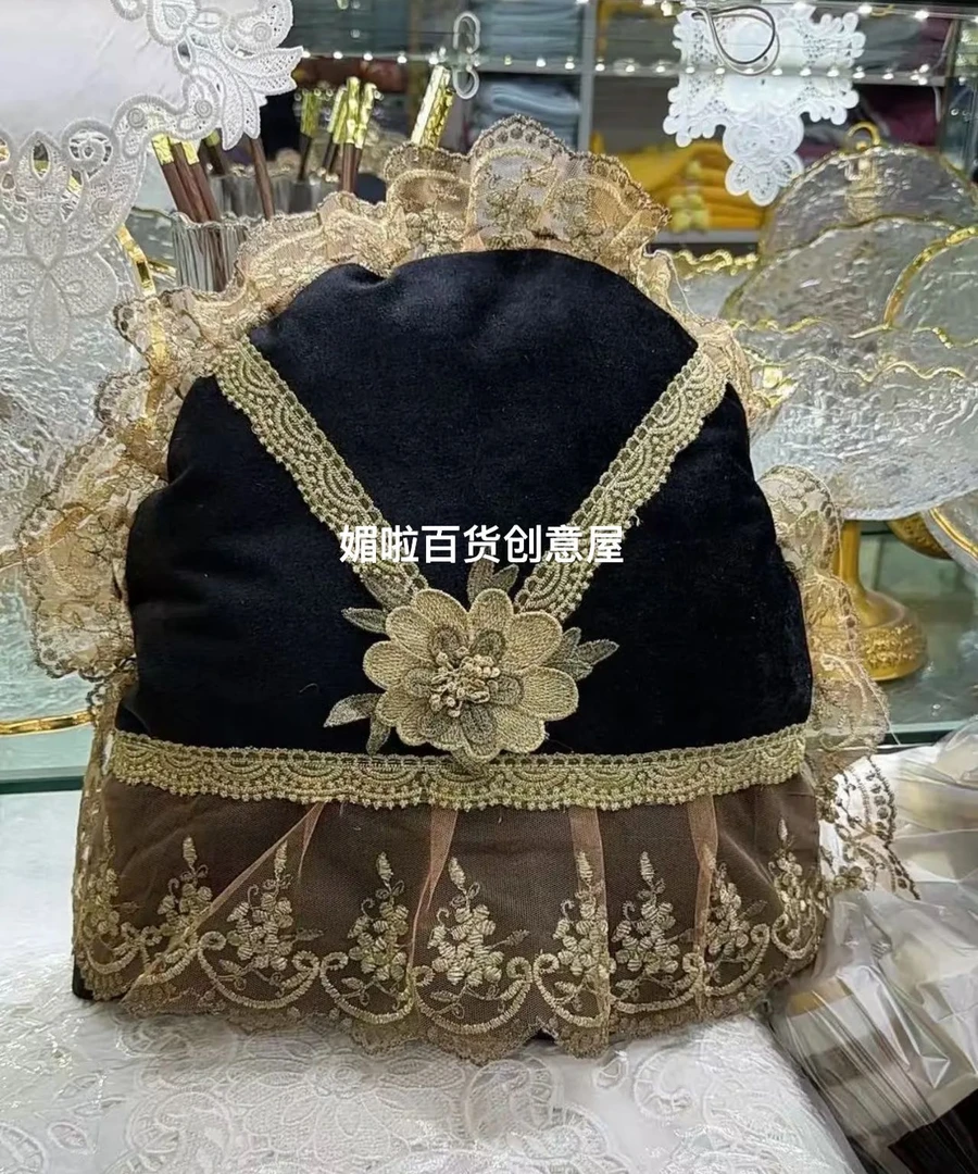 保温茶壶帽盖新疆包邮金丝绒花型时尚民族风茶壶保暖套茶壶罩