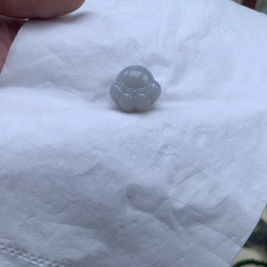 ［钰杰和田玉］和田玉烟紫猫爪