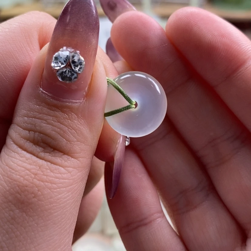 【闪购商品】蛇纹石玉未镶嵌颈饰D****^