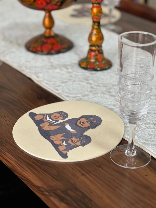 隔热垫适用于家用茶几餐桌拍一发二