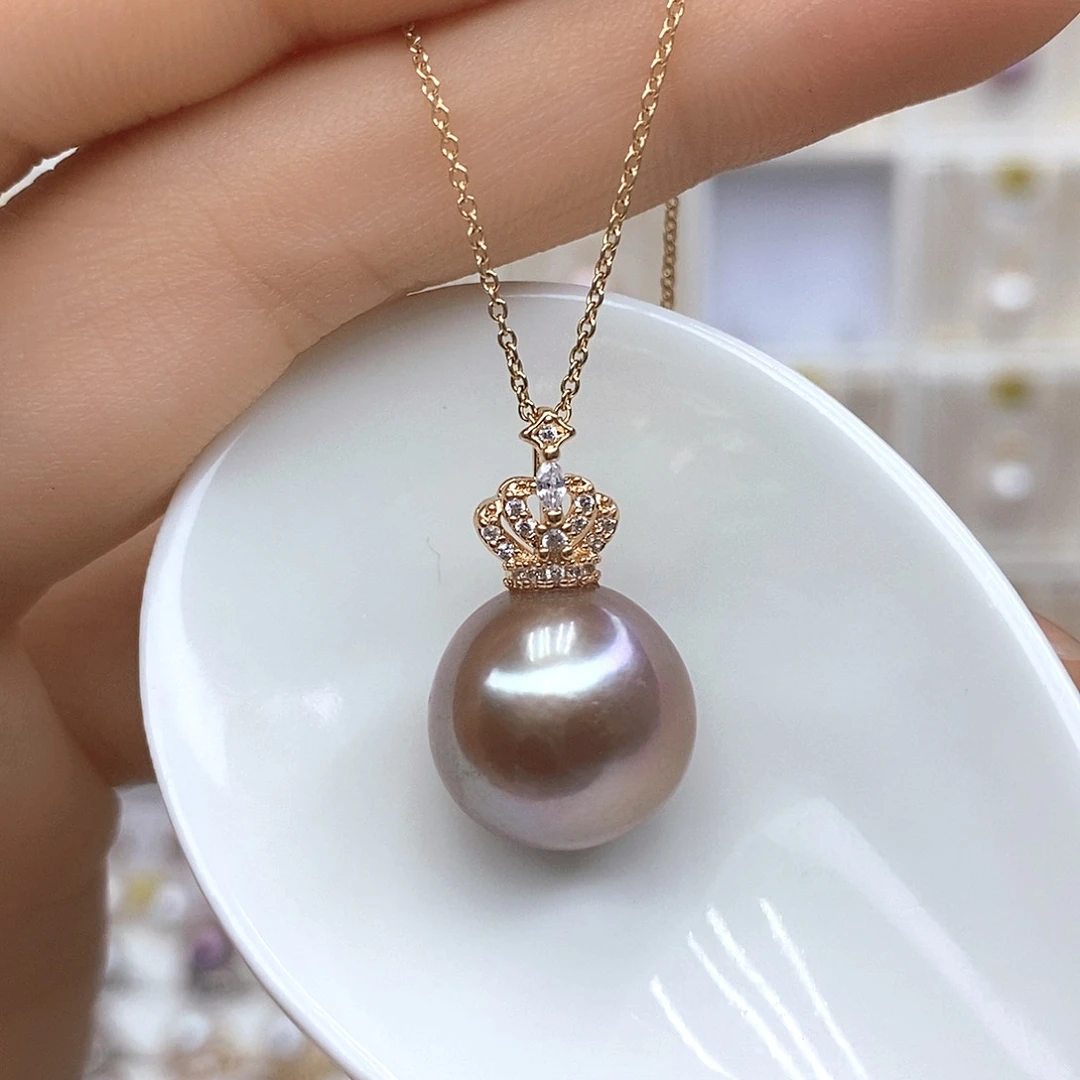 淡水珍珠合金颈饰