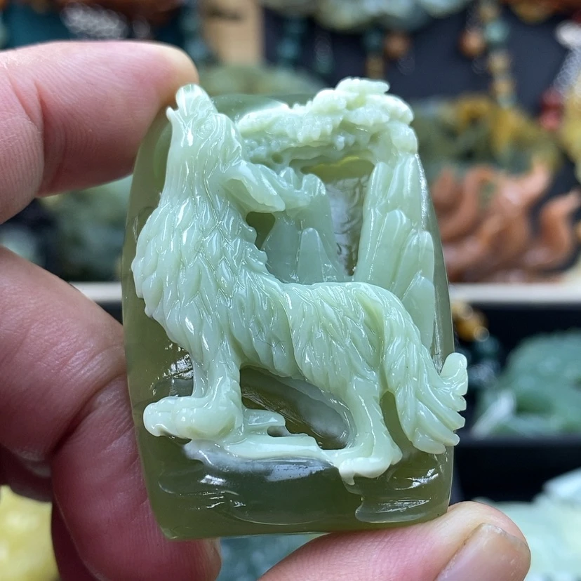 【闪购商品】未镶嵌蛇纹石玉吊坠