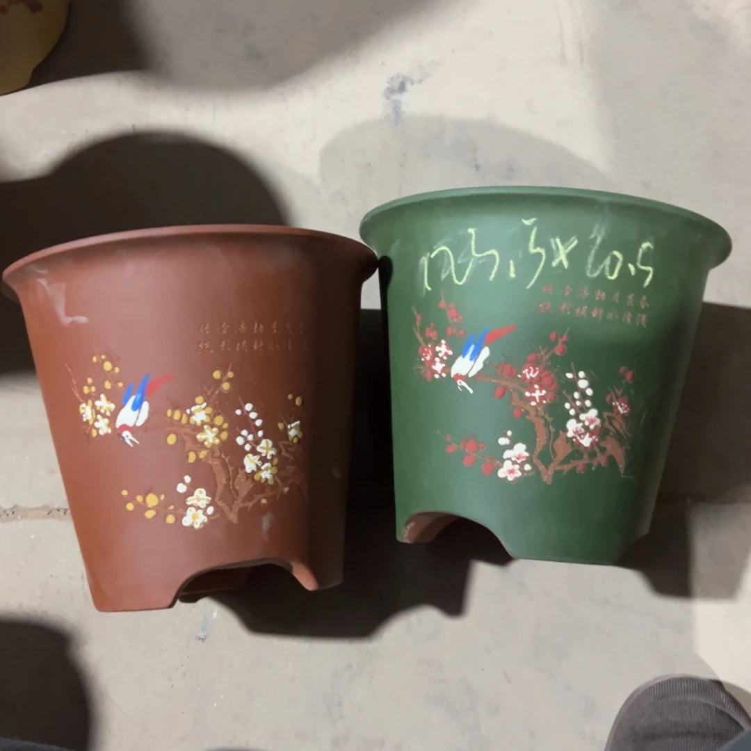宜兴川阁紫砂花盆
