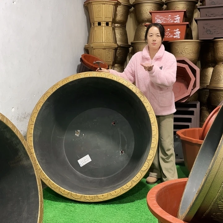 圆盆古铜一米二一个
