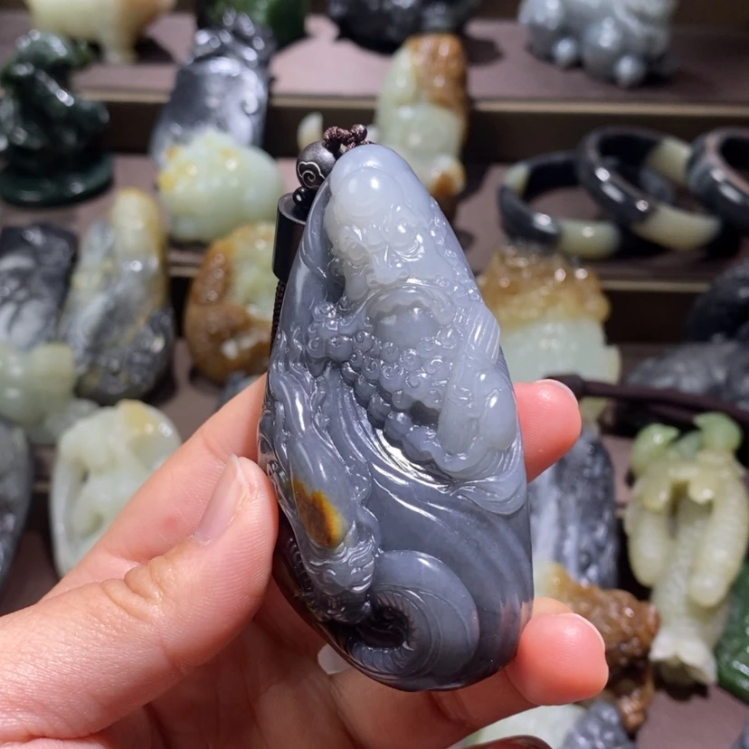 【闪购商品】和田玉把件未镶嵌林*